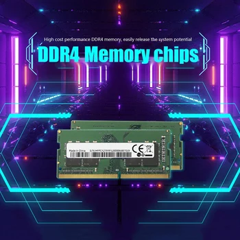 16GB DDR4 Laptopo Ram Atmintis SODIMM Laptop Memory 1.2 V 260PIN AMD Nešiojamas Atminties