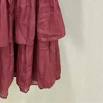 2022 m. Pavasarį Naujas Moterų V-kaklo, Nėriniai-up Sluoksniuotos Rankovėmis Tortas Suknelė Moterims Mini Suknelė