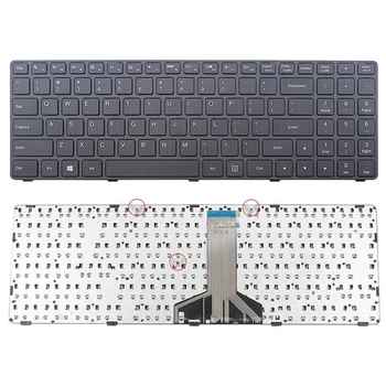 Pakeitimo Klaviatūra Lenovo Ideapad 100-15IBD 100-15IBD Tipas 80QQ P/N: SN20J78609 PK1310E1A00 NB-99-6385H-LB-00-MUMS 6385H-JAV